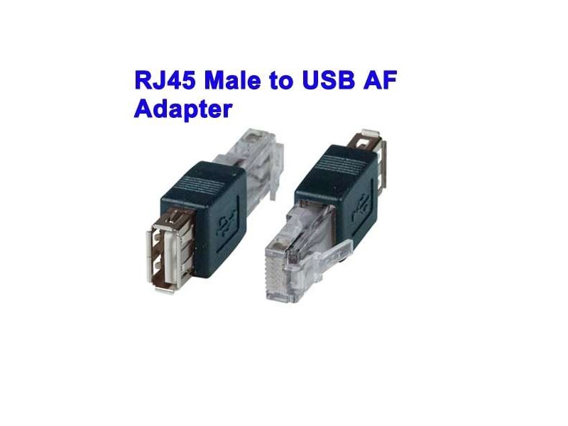 Adaptateur USB 2.0 AF vers RJ45