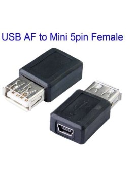 Adaptateur USB Femelle vers Mini USB Femelle