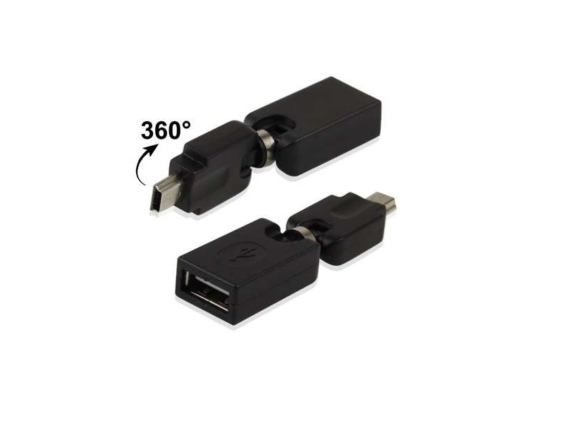 Adaptateur USB Femelle vers mini USB male