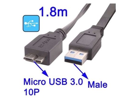 Câble USB 3.0 male vers...