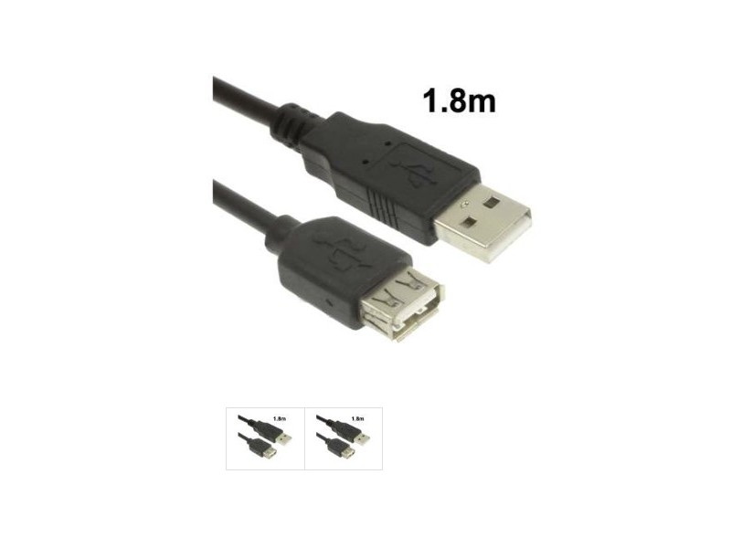 Rallonge USB male vers femelle