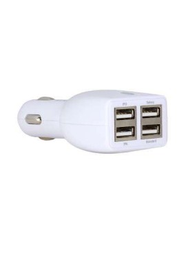 Chargeur allume cigare 4 ports USB Moxie Quadro 4,8 A