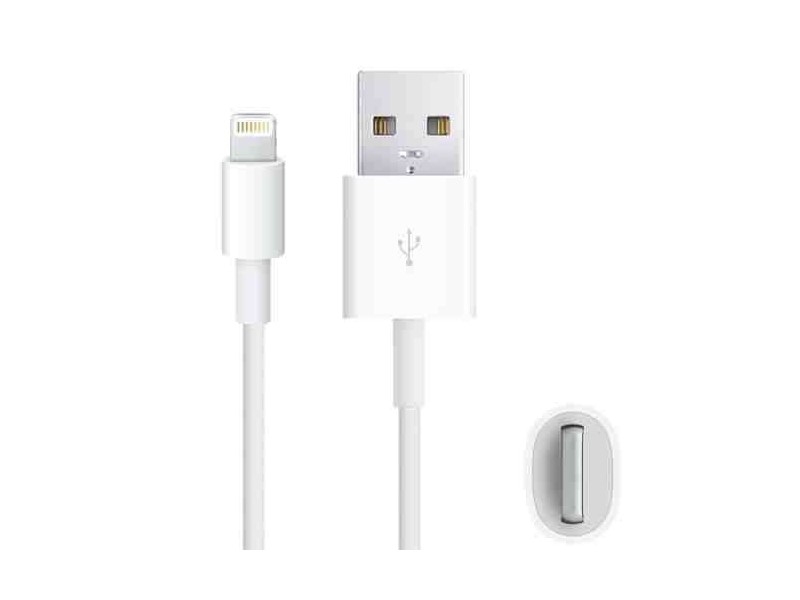 Câble charge et synchro BLANC ( IOS8) 1m pour Iphone 5/5S/5C/6/6+