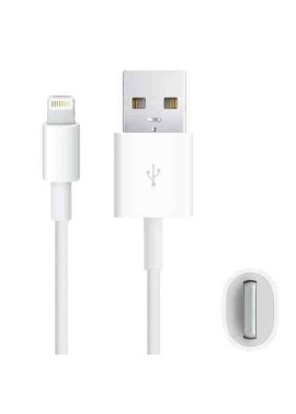 Câble charge et synchro BLANC ( IOS8) 1m pour Iphone 5/5S/5C/6/6+