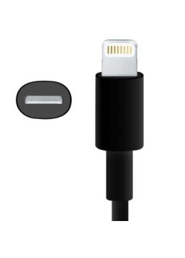 Câble charge et synchro noir ( IOS8) 2m pour Iphone 5/5S/5C/6/6+