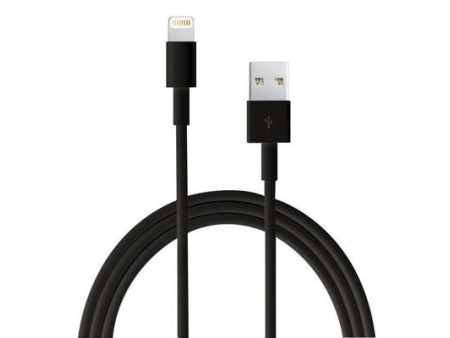 Câble charge et synchro noir ( IOS8) 2m pour Iphone 5/5S/5C/6/6+