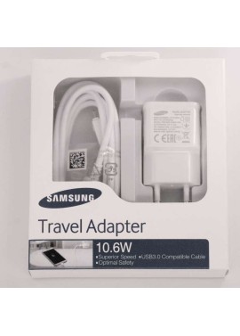 Chargeur secteur d'origine Samsung  EP-TA10EWE / ET-DQ10Y0WE pour Galaxy Note 3 sous blister