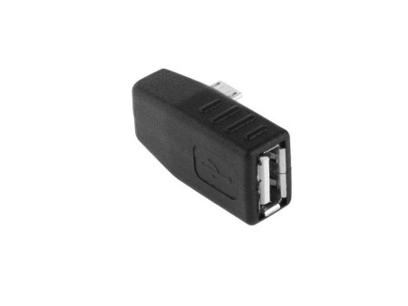 Adaptateur coudé Micro USB Male vers USB 2.0 AF OTG