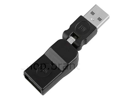 Adaptateur rotatif 360° USB...